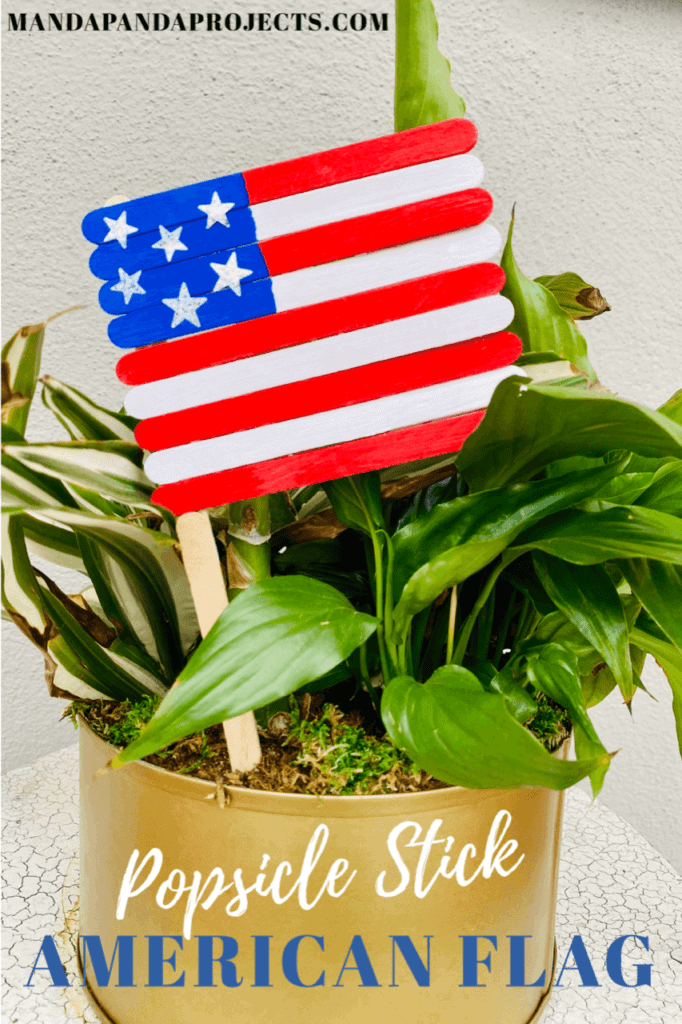 Patriotic 4th of July Painted Flower Pot • The Best Kids Crafts and  Activities