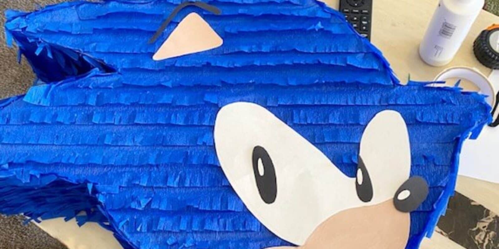 How to Make Your Own Sonic the Hedgehog Pinata for a DIY Party