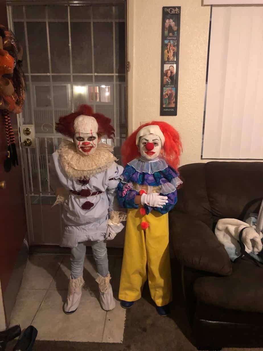 DIY Pennywise IT Wig for a Homeade Halloween Costume