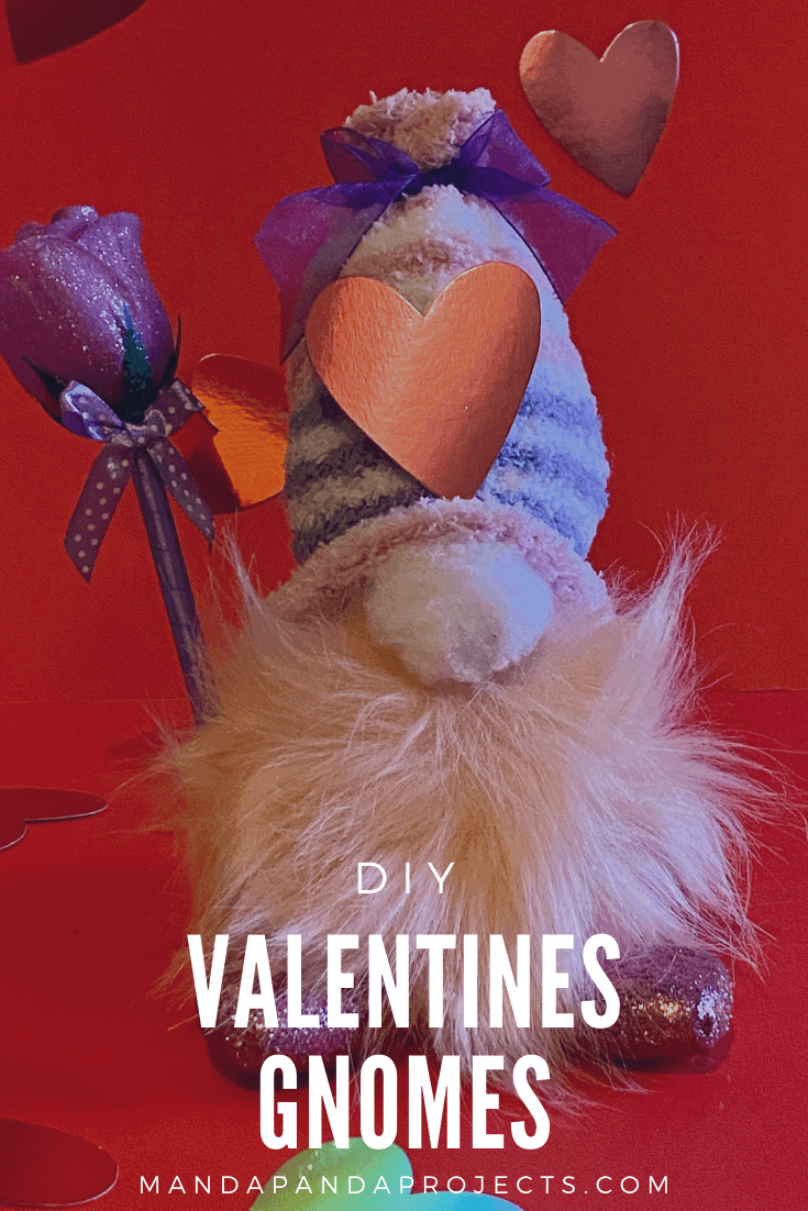 Valentines day sock gnome