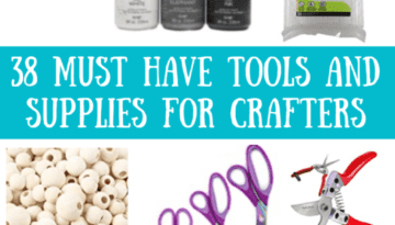 Must have tools and supplies that every crafter needs in their stash.