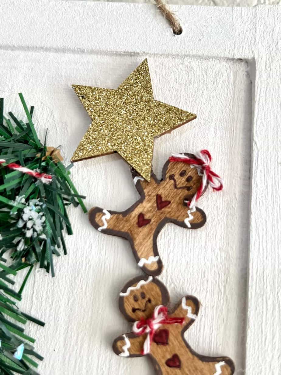 Dollar Tree Gingerbread Men DIY - Manda Panda Projects