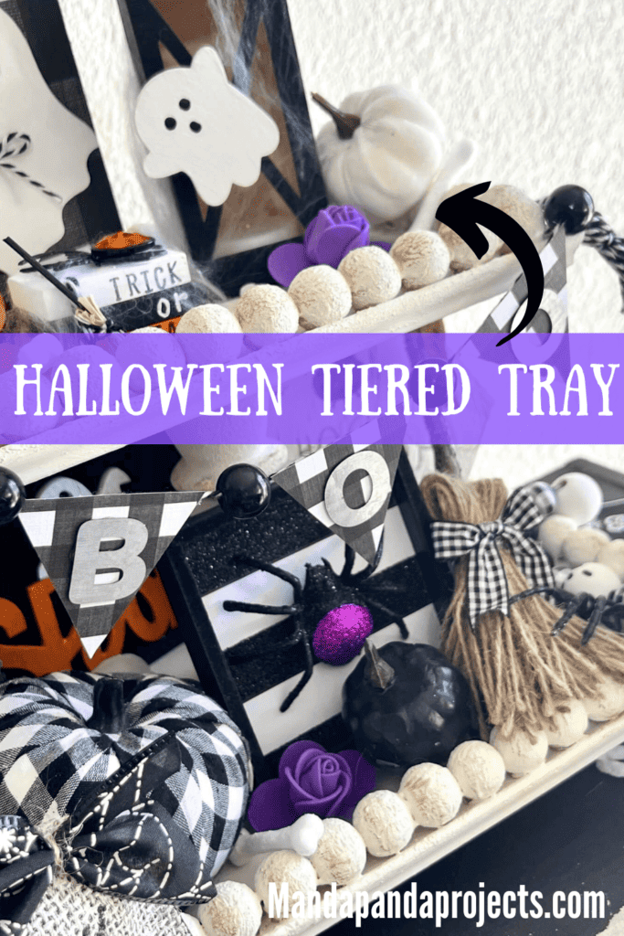 Halloween Tiered Tray Inspo - Manda Panda Projects