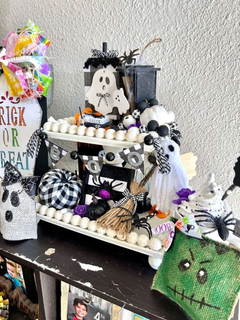 Halloween Tiered Tray Inspo - Manda Panda Projects