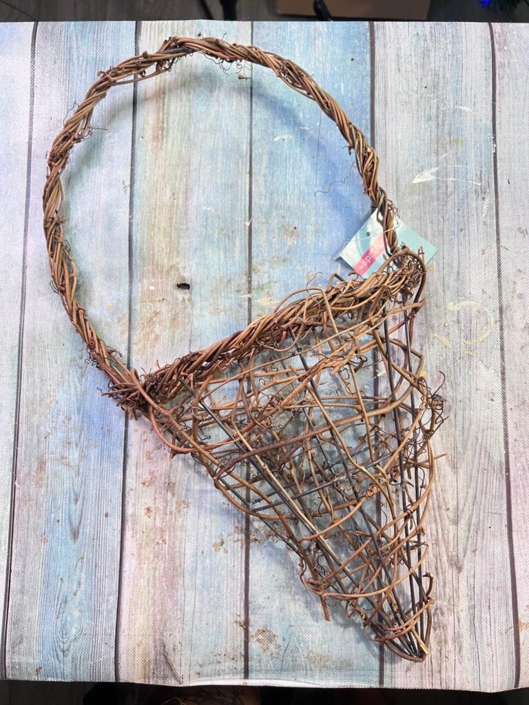 empty Grapevine basket